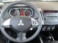 Black 2008 Mitsubishi Outlander ES 4WD Steering Wheel