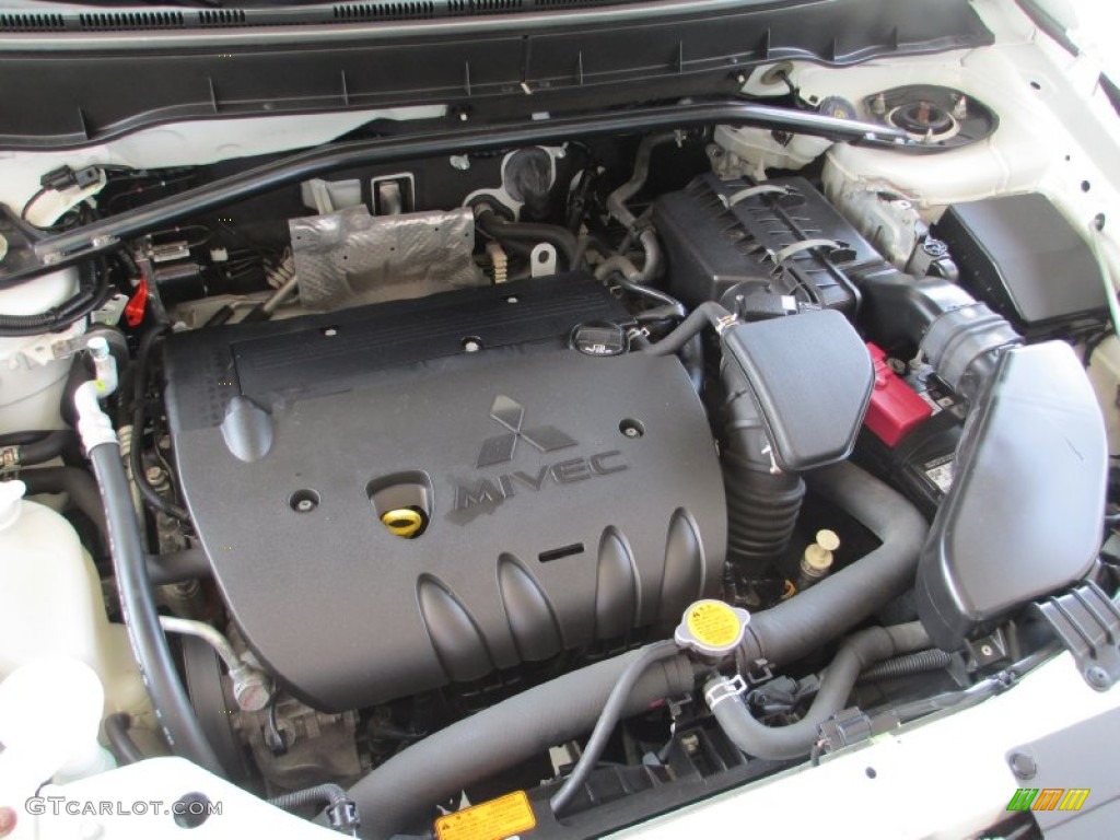2008 Mitsubishi Outlander ES 4WD Engine Photos