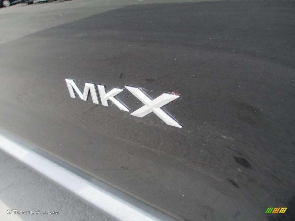 2008 MKX AWD - Black Clearcoat / Light Camel photo #5