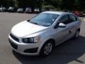 2013 Silver Ice Metallic Chevrolet Sonic LS Sedan  photo #4