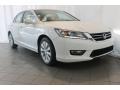2013 White Orchid Pearl Honda Accord EX-L V6 Sedan  photo #1
