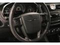 Black 2012 Chrysler 200 LX Sedan Steering Wheel