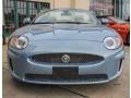 2010 Frost Blue Metallic Jaguar XK XK Convertible  photo #2