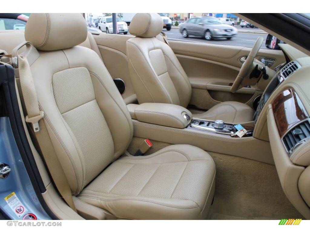 2010 Jaguar XK XK Convertible Front Seat Photo #84500475