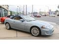 2010 Frost Blue Metallic Jaguar XK XK Convertible  photo #27