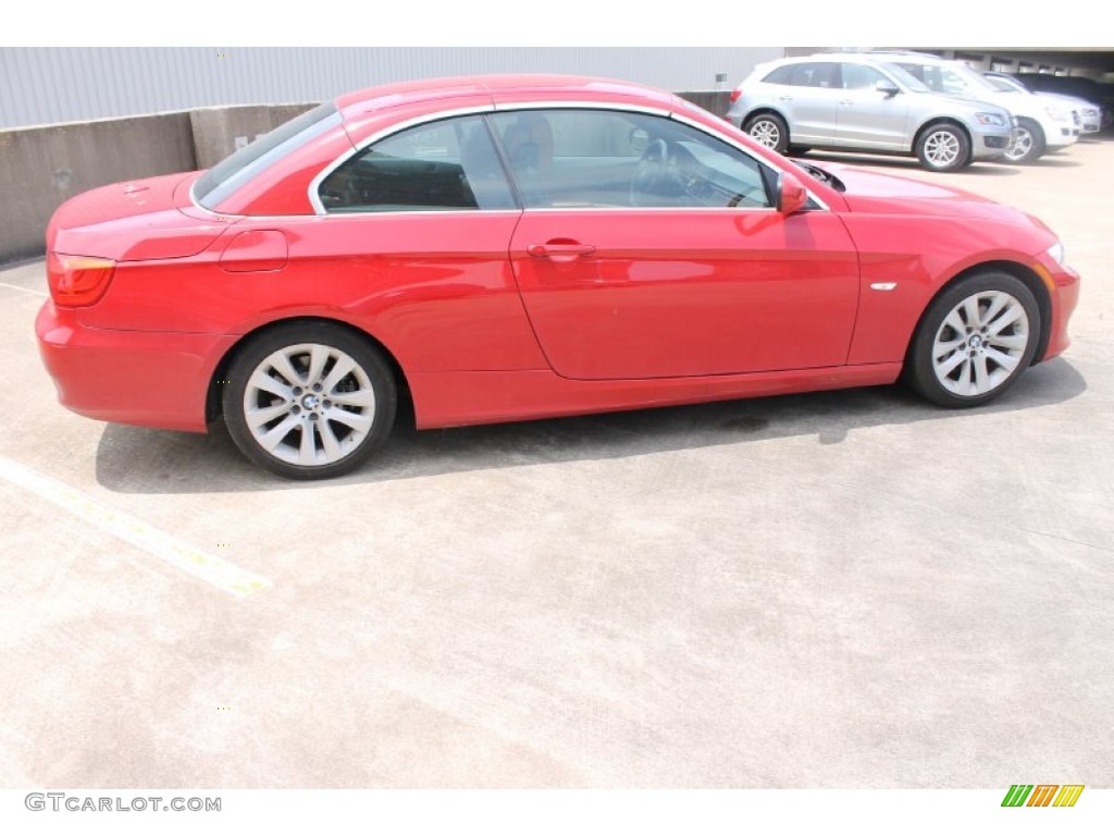 2011 3 Series 328i Convertible - Crimson Red / Saddle Brown Dakota Leather photo #13