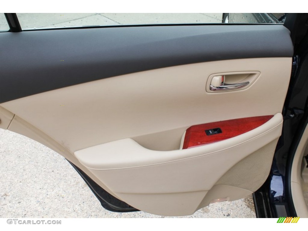 2008 Lexus ES 350 Cashmere Door Panel Photo #84501228