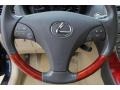 Cashmere 2008 Lexus ES 350 Steering Wheel