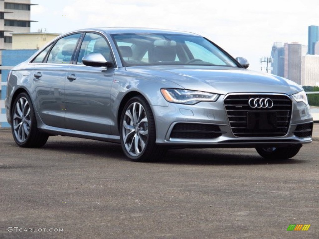 Quartz Gray Metallic 2014 Audi A6 3.0T quattro Sedan Exterior Photo #84501501