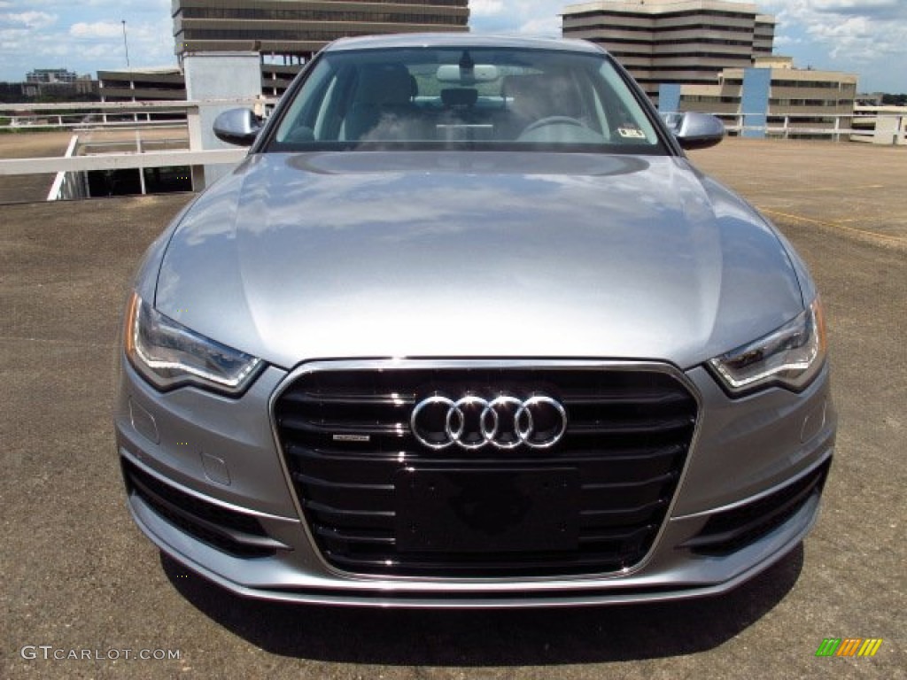 Quartz Gray Metallic 2014 Audi A6 3.0T quattro Sedan Exterior Photo #84501606