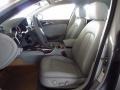 2014 Audi A6 Titanium Gray Interior Front Seat Photo