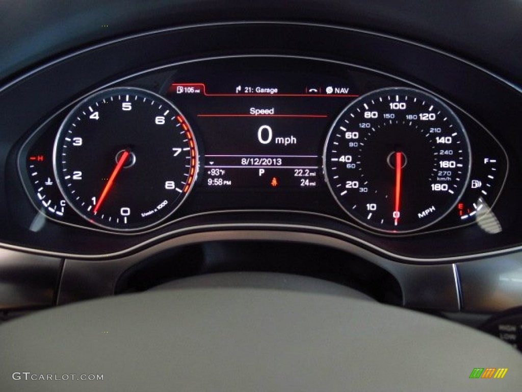 2014 Audi A6 2.0T Sedan Gauges Photo #84502593