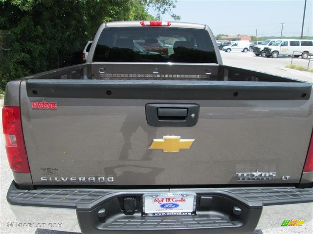 2012 Silverado 1500 LT Extended Cab - Mocha Steel Metallic / Ebony photo #5