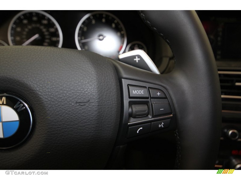 2013 7 Series 750i Sedan - Dark Graphite Metallic II / Black photo #29