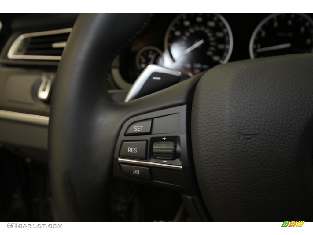2013 7 Series 750i Sedan - Dark Graphite Metallic II / Black photo #30