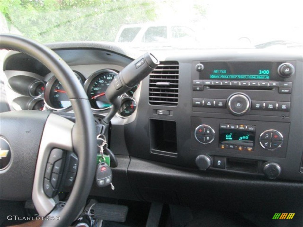 2012 Silverado 1500 LT Extended Cab - Mocha Steel Metallic / Ebony photo #23