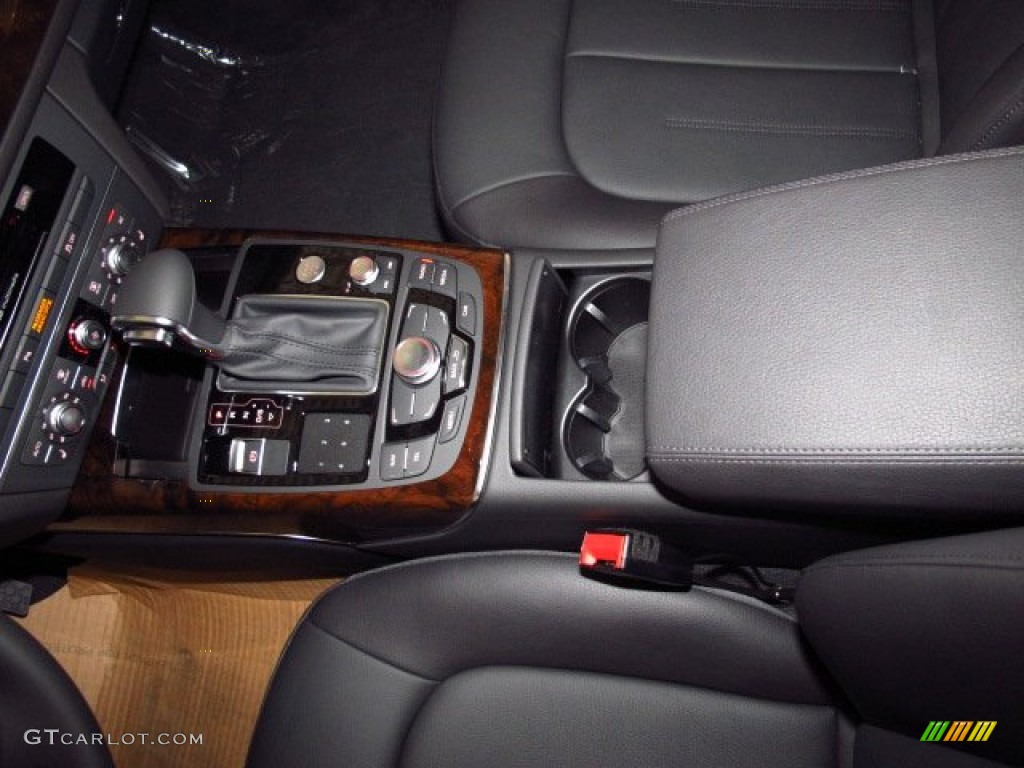 2014 A6 2.0T Sedan - Oolong Gray Metallic / Black photo #19