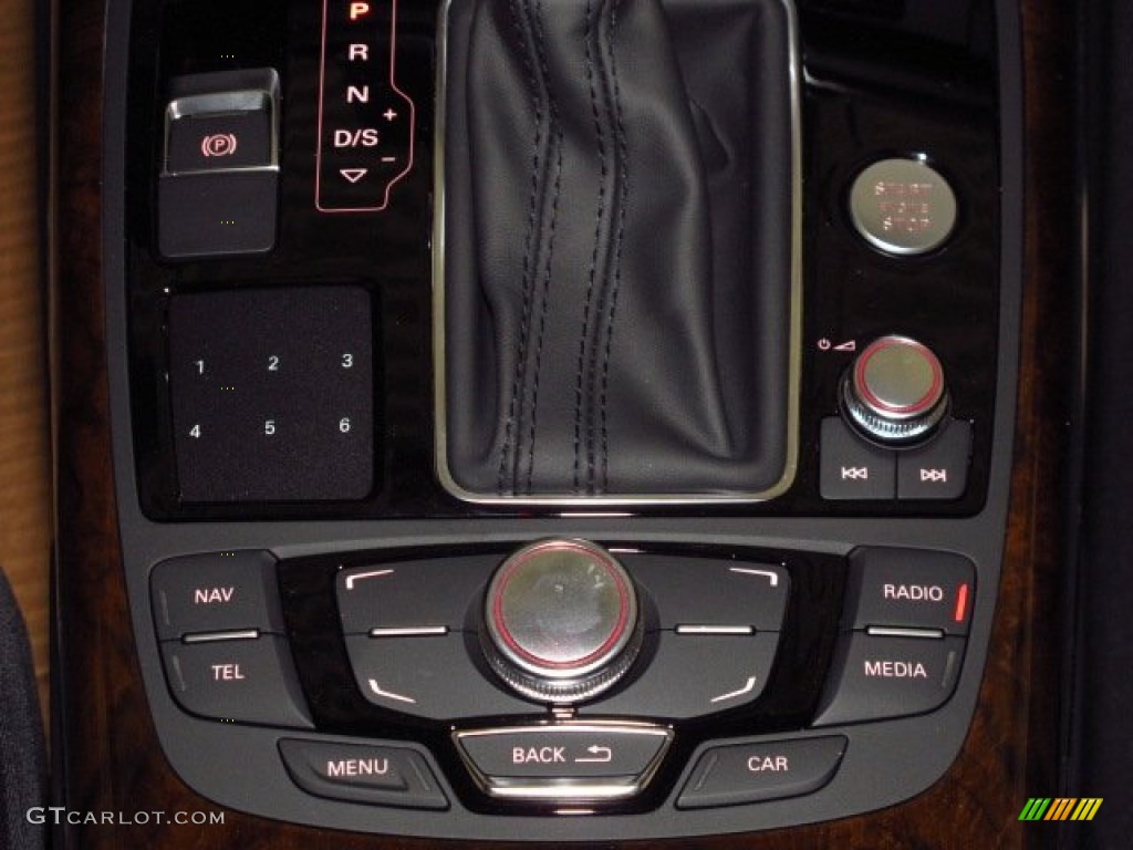 2014 A6 2.0T Sedan - Oolong Gray Metallic / Black photo #20