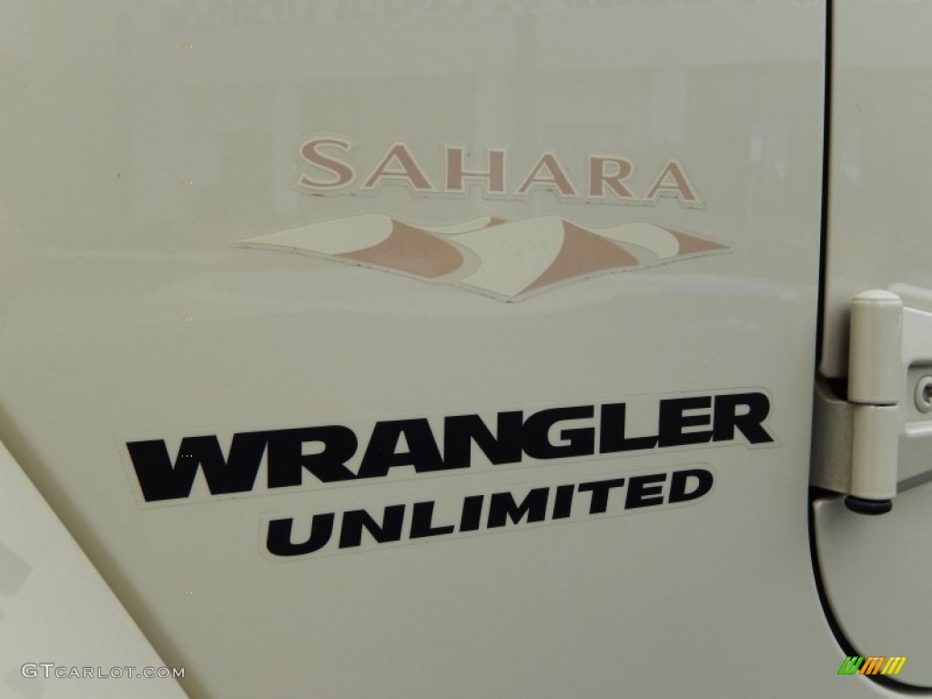 2011 Jeep Wrangler Unlimited Sahara 4x4 Marks and Logos Photo #84504651