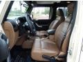 Black/Dark Saddle Interior Photo for 2011 Jeep Wrangler Unlimited #84504747