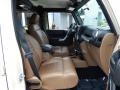 Black/Dark Saddle 2011 Jeep Wrangler Unlimited Sahara 4x4 Interior Color