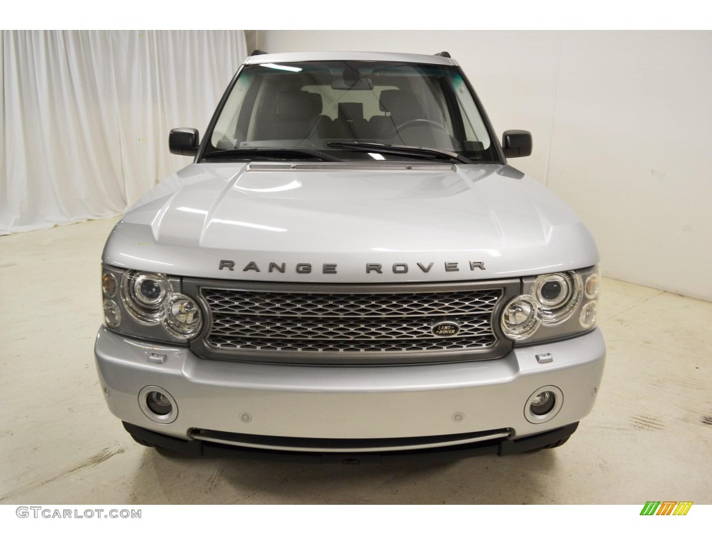 2007 Range Rover Supercharged - Zermatt Silver Metallic / Jet Black photo #4