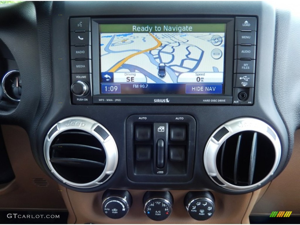 2011 Jeep Wrangler Unlimited Sahara 4x4 Navigation Photos