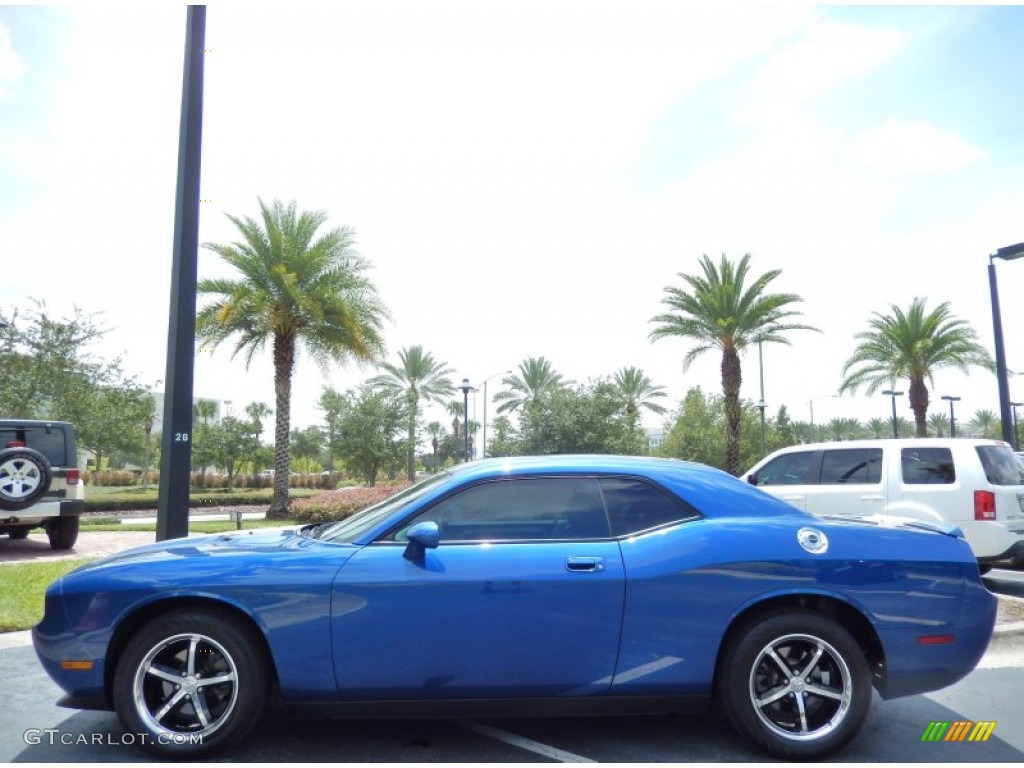 Deep Water Blue Pearl 2010 Dodge Challenger SE Exterior Photo #84505224