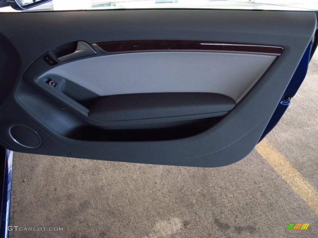 2014 A5 2.0T quattro Cabriolet - Scuba Blue Metallic / Titanium Gray photo #12