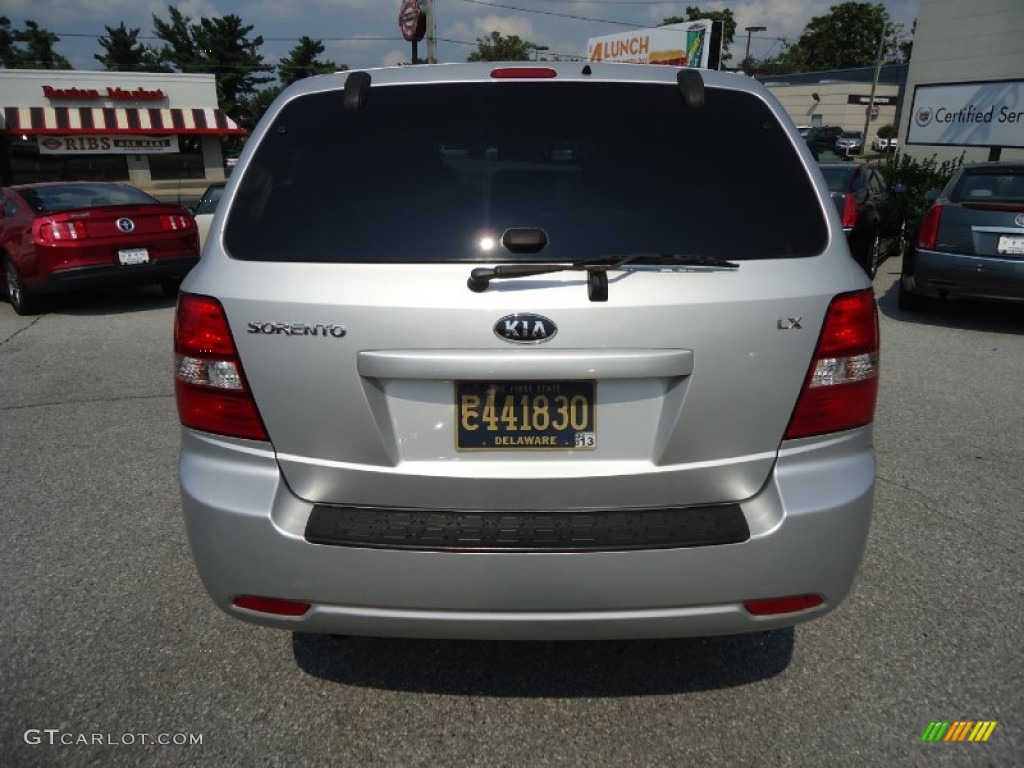 2009 Sorento LX - Bright Silver / Gray photo #7