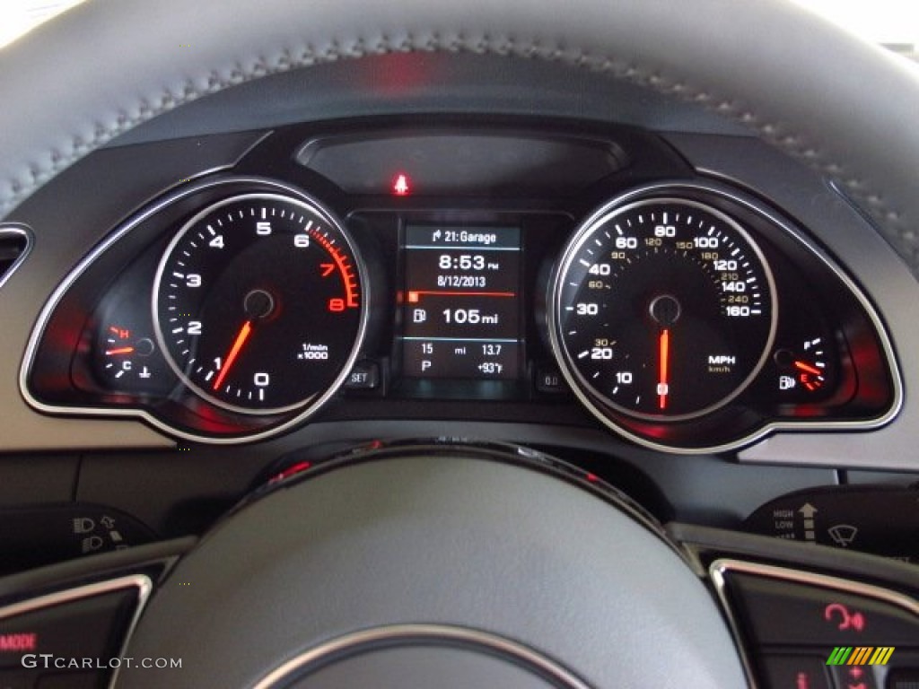 2014 Audi A5 2.0T quattro Cabriolet Gauges Photo #84505551