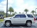 2008 White Diamond Cadillac Escalade   photo #4