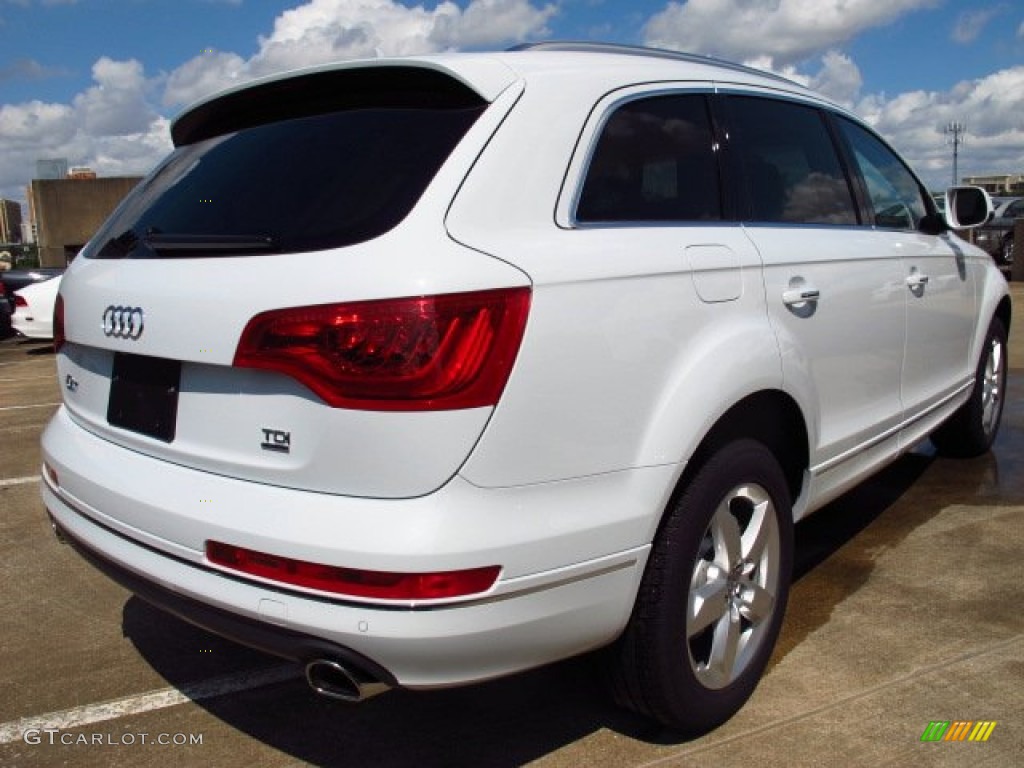 Glacier White Metallic 2014 Audi Q7 3.0 TDI quattro Exterior Photo #84506235