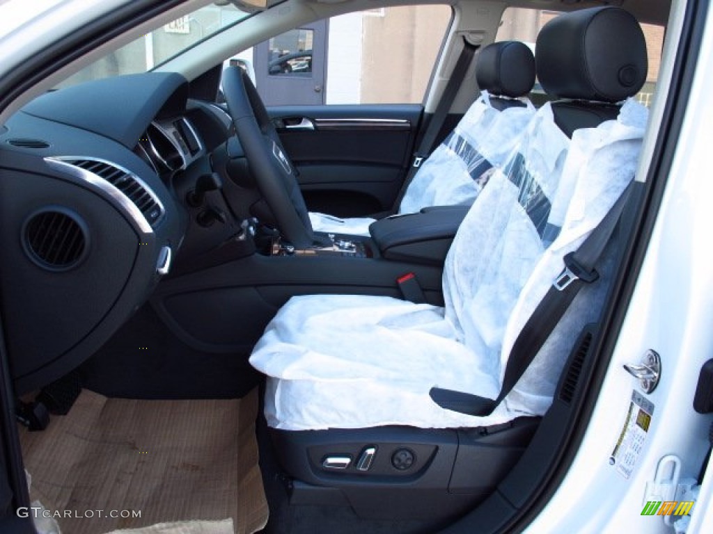 Black Interior 2014 Audi Q7 3.0 TDI quattro Photo #84506394
