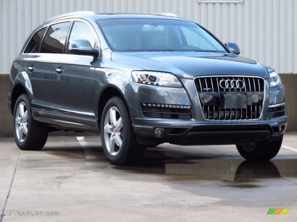 Daytona Gray Pearl 2014 Audi Q7 3.0 TFSI quattro Exterior Photo #84506712