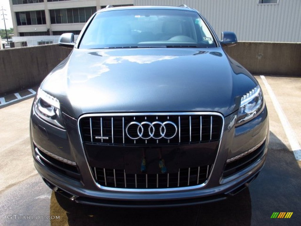 Daytona Gray Pearl 2014 Audi Q7 3.0 TFSI quattro Exterior Photo #84506802
