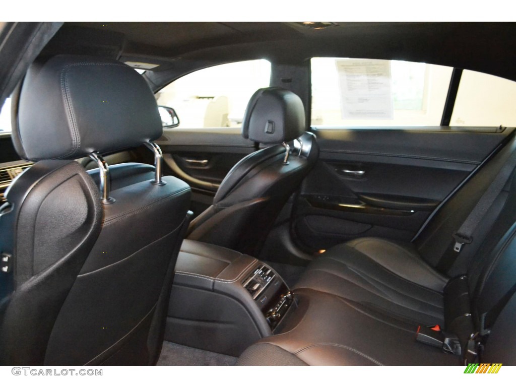 2013 6 Series 650i Gran Coupe - Space Gray Metallic / Black photo #13