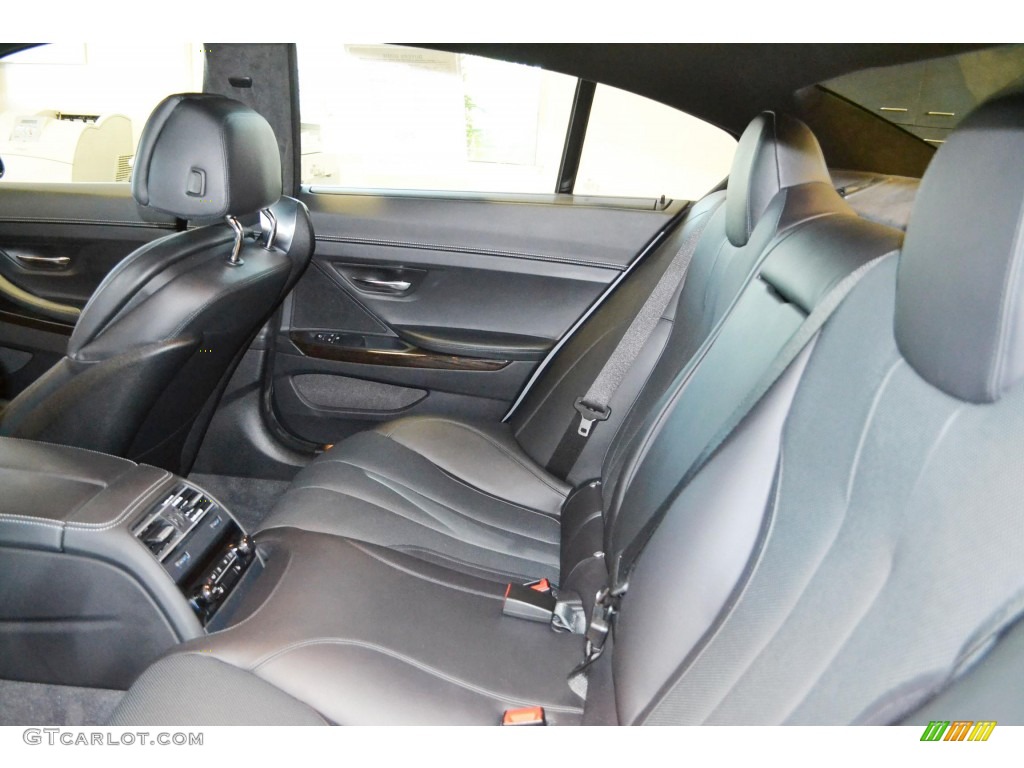 2013 6 Series 650i Gran Coupe - Space Gray Metallic / Black photo #14