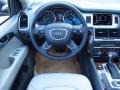 Limestone Gray Steering Wheel Photo for 2014 Audi Q7 #84506946