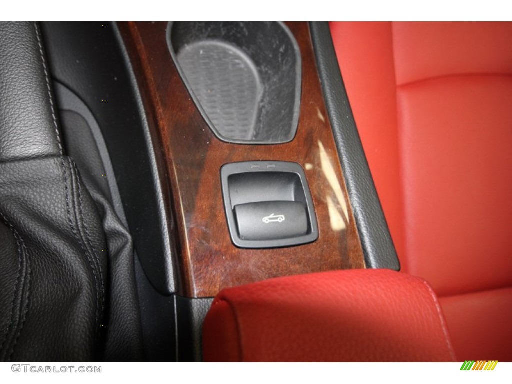 2011 3 Series 335i Convertible - Deep Sea Blue Metallic / Coral Red/Black Dakota Leather photo #23