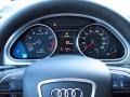 2014 Audi Q7 Limestone Gray Interior Gauges Photo