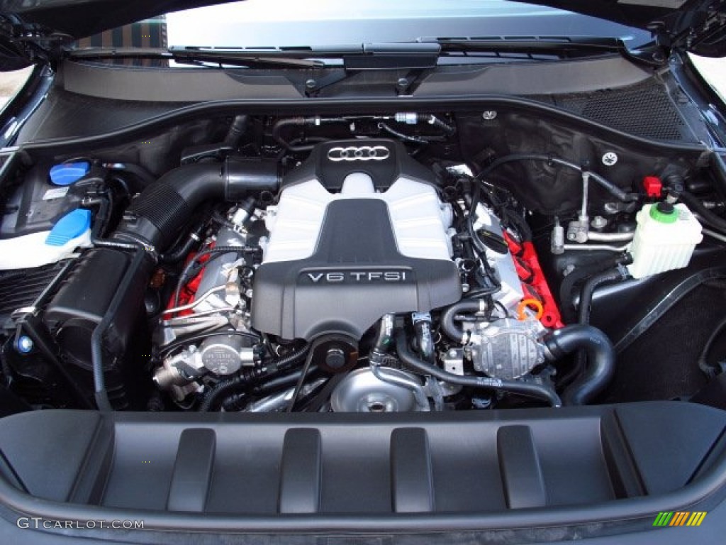 2014 Audi Q7 3.0 TFSI quattro 3.0 Liter Supercharged TFSI DOHC 24-Valve VVT V6 Engine Photo #84507135