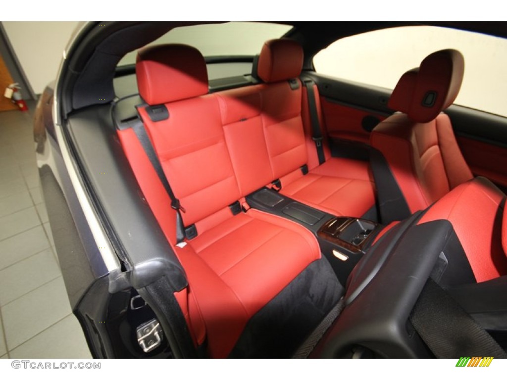 2011 3 Series 335i Convertible - Deep Sea Blue Metallic / Coral Red/Black Dakota Leather photo #31