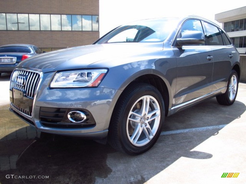 Monsoon Gray Metallic 2014 Audi Q5 3.0 TFSI quattro Exterior Photo #84507230