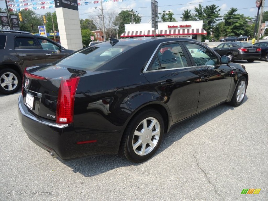 2009 CTS Sedan - Black Ice / Ebony photo #6