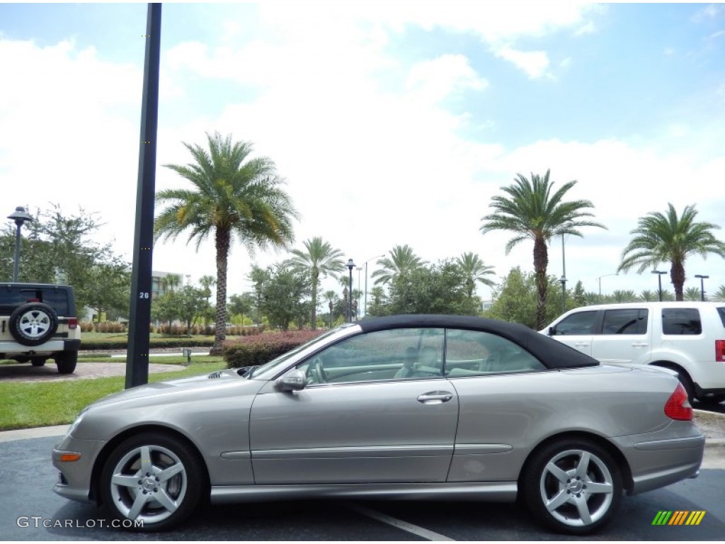 Pewter Metallic 2006 Mercedes-Benz CLK 500 Cabriolet Exterior Photo #84507330