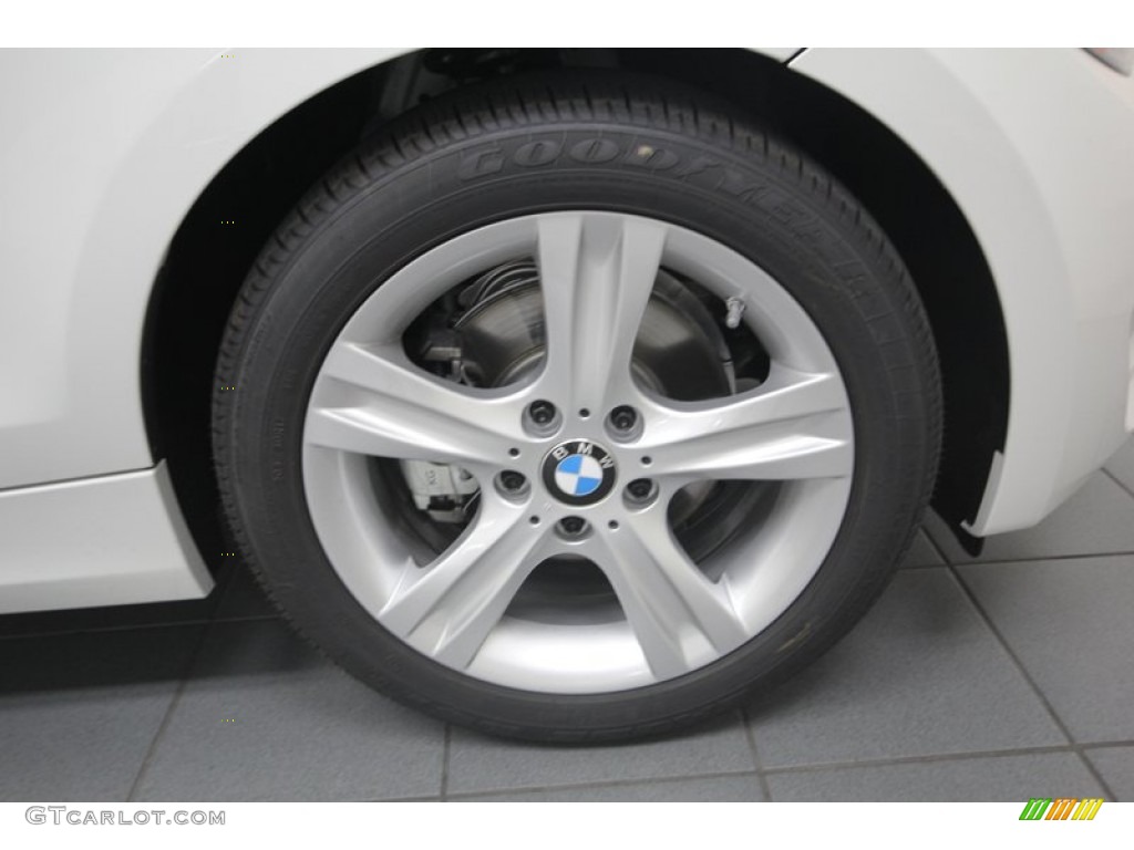 2013 1 Series 128i Coupe - Alpine White / Oyster photo #7