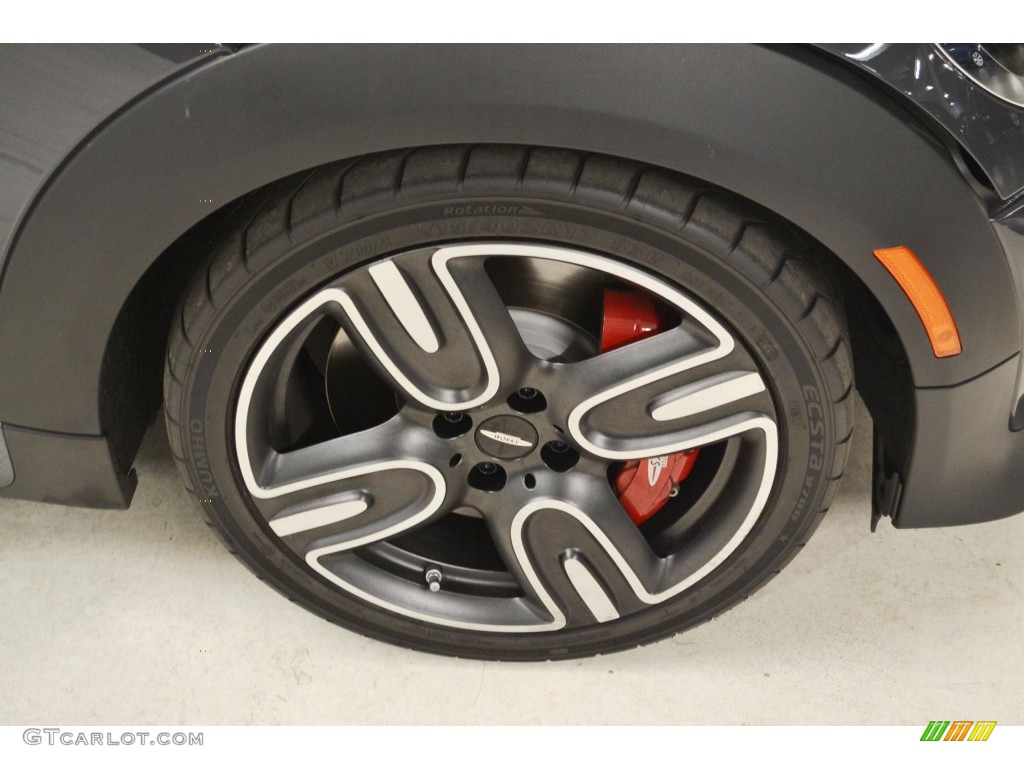 2013 Cooper John Cooper Works GP - Thunder Grey Metallic / GP Recaro Sport Black/Dinamica photo #3