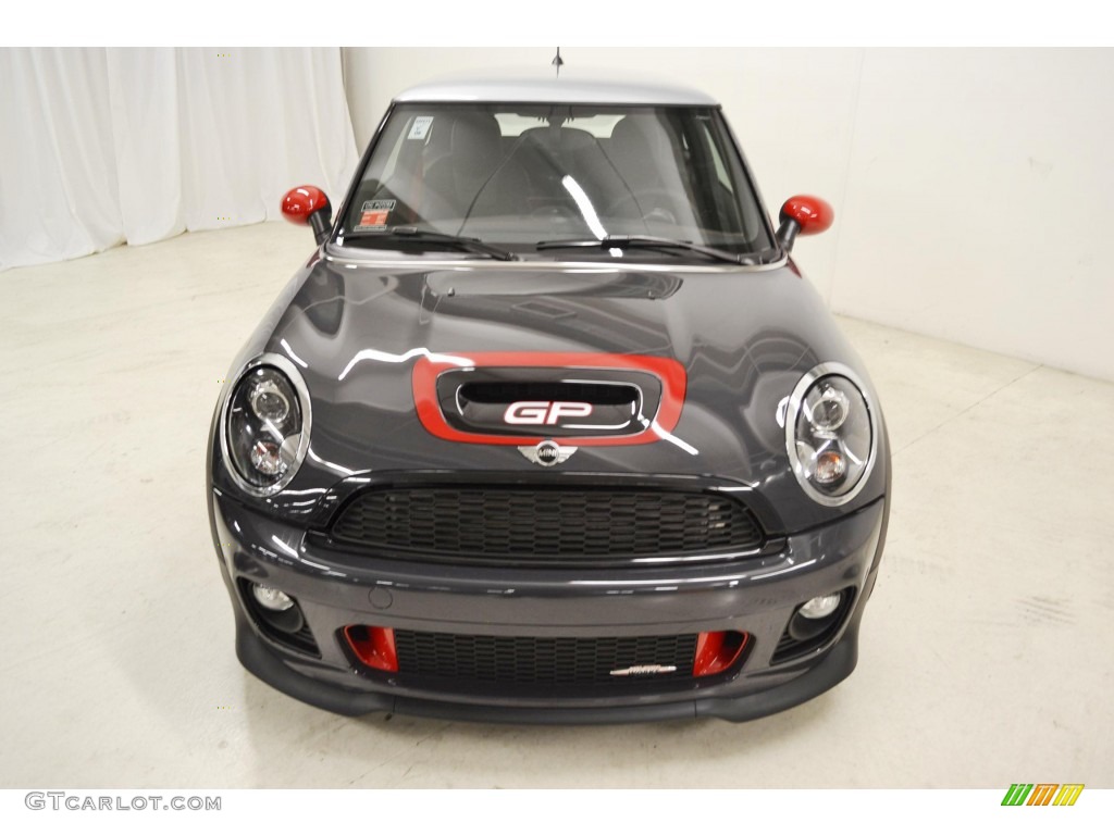 2013 Cooper John Cooper Works GP - Thunder Grey Metallic / GP Recaro Sport Black/Dinamica photo #4