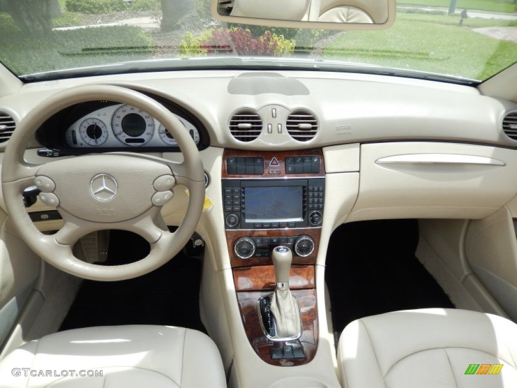 2006 Mercedes-Benz CLK 500 Cabriolet Stone Dashboard Photo #84507765